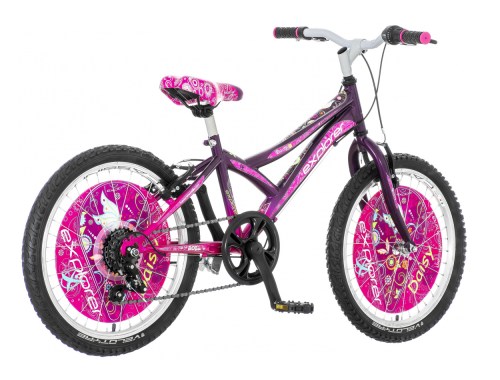 MTB bicikl Explorer Daisy 20 ljubičasto belo rozi (SPY205)